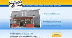 Desktop Screenshot of hillsideinnithaca.com